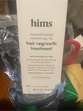 hims Men's Hair Regrowth Treatment - White
